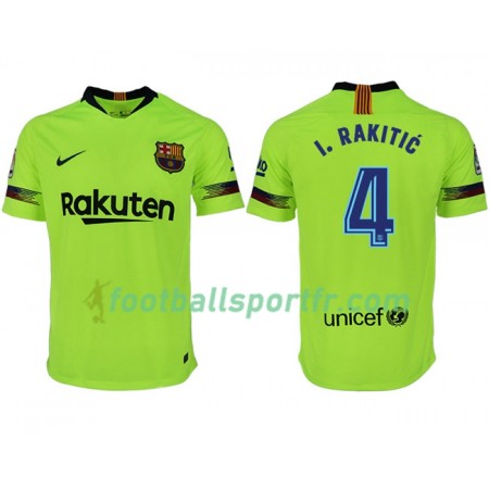 Tenue Barcelone I. RAKITIC 4 Exterieur 2018-2019 Maillot de Foot